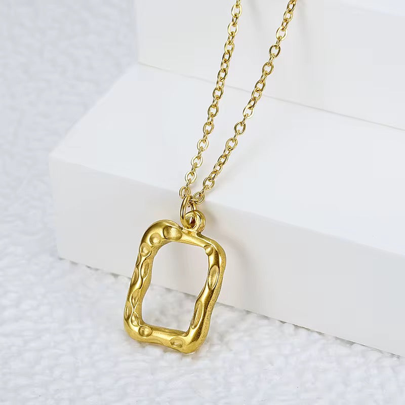 Square necklace