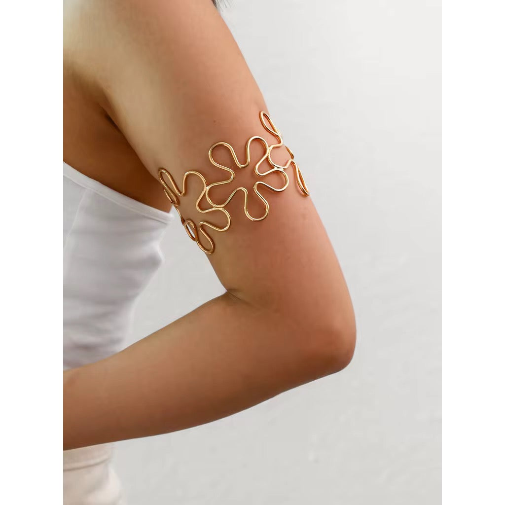 Flower arm cuff