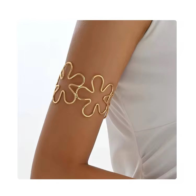 Flower arm cuff