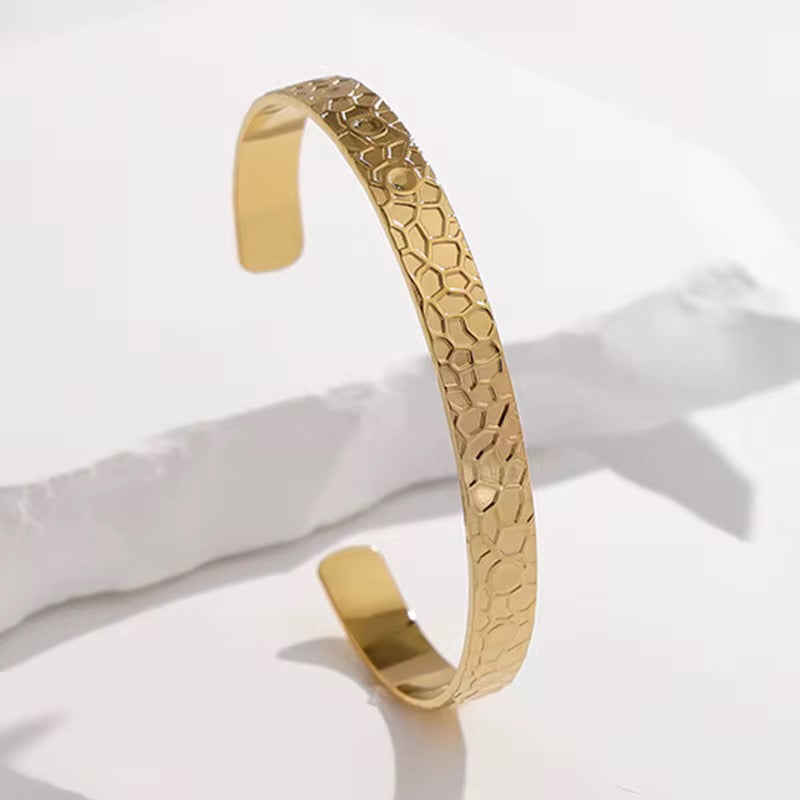 Honeycomb bangle