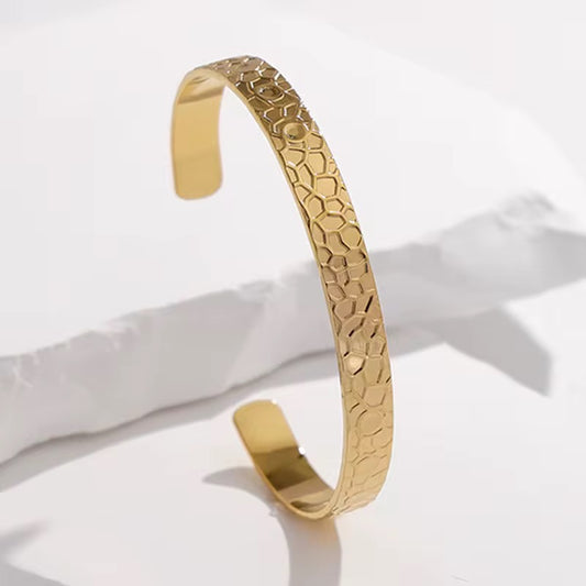 Honeycomb bangle