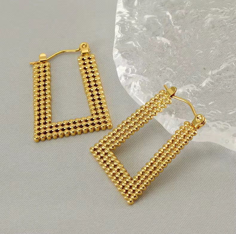 Square earring