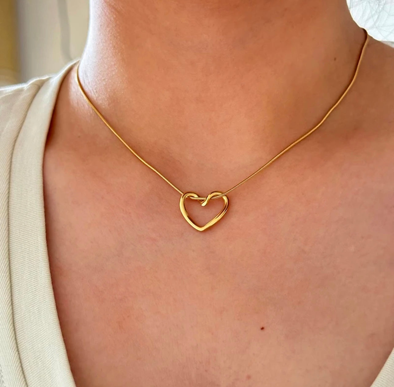 Heart necklace