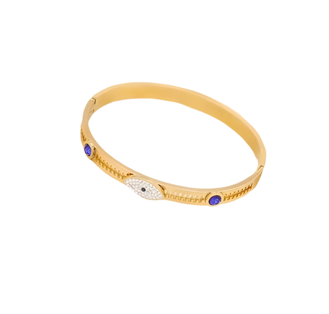 Evil eye bangle