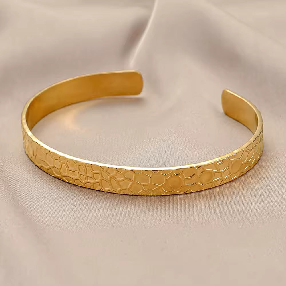 Honeycomb bangle